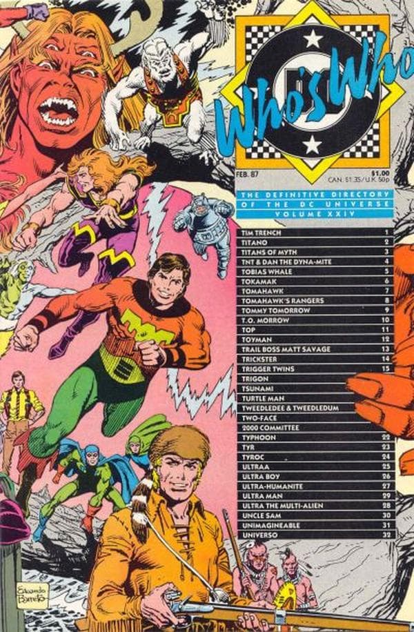 Who's Who: The Definitive Directory of the DC Universe #24 cover