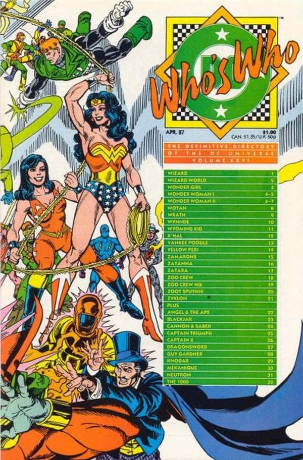 Who's Who: The Definitive Directory of the DC Universe #26 cover