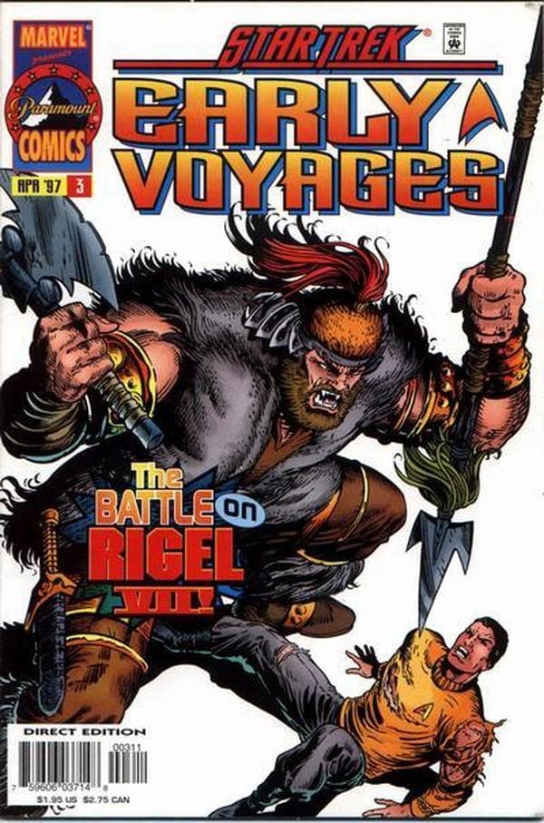 Star Trek: Early Voyages #3 cover