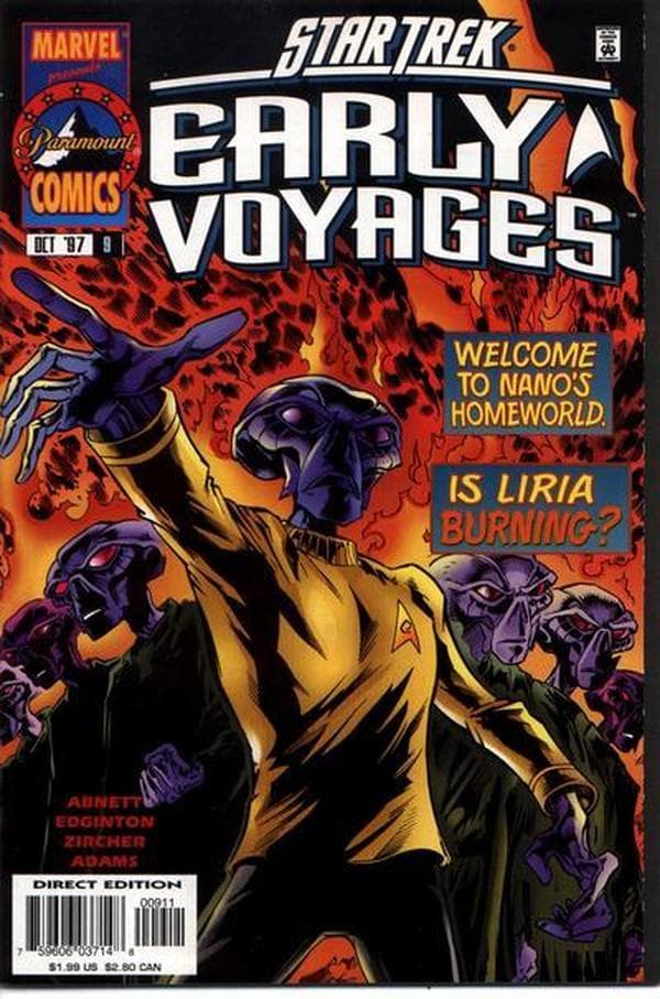 Star Trek: Early Voyages #9 cover