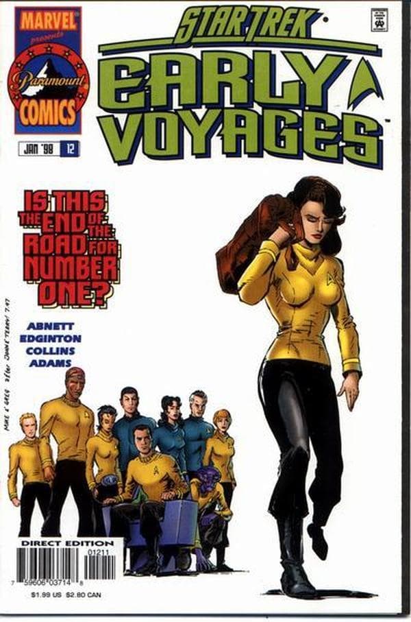 Star Trek: Early Voyages #12 cover