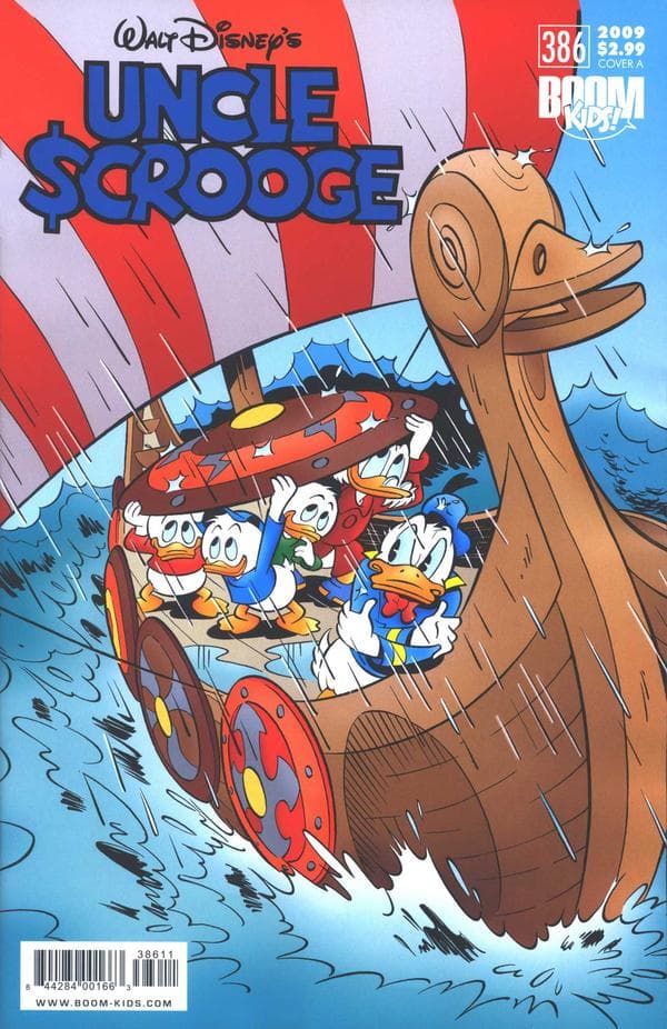 Uncle Scrooge #386 cover