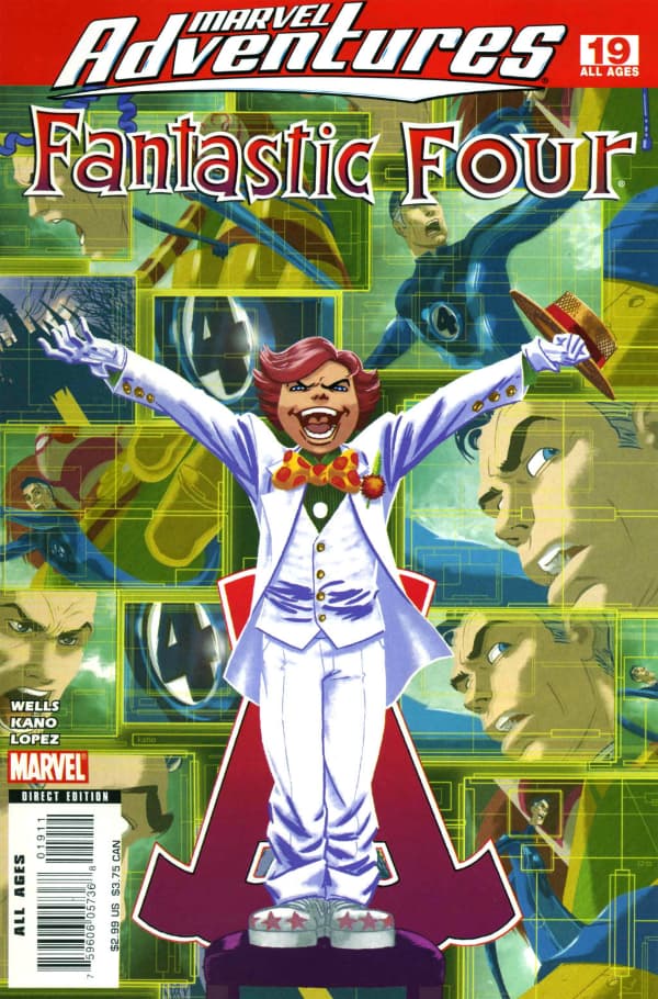 Marvel Adventures: Fantastic Four #19 cover