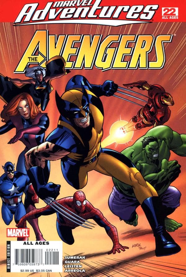 Marvel Adventures The Avengers #22