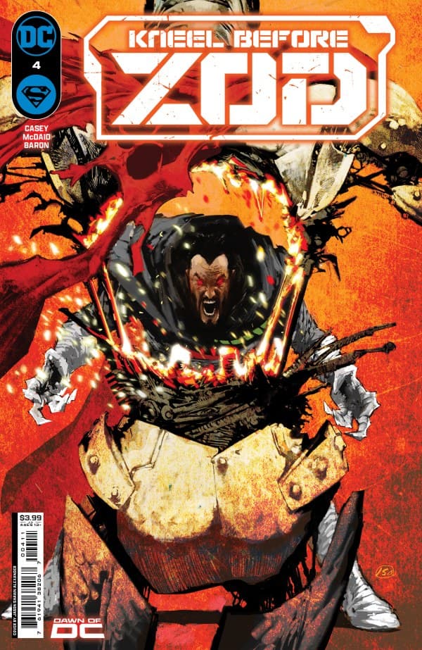 Kneel Before Zod #4 cover