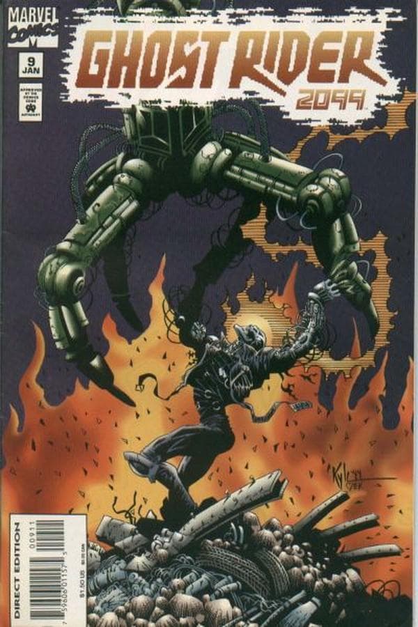 Ghost Rider 2099 #9 cover