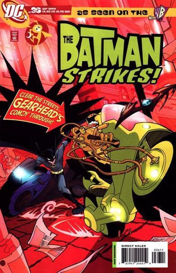 The Batman Strikes #36 cover