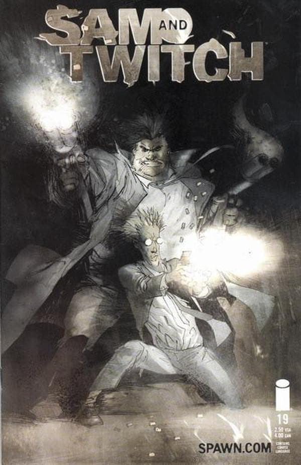 Sam and Twitch #19 cover