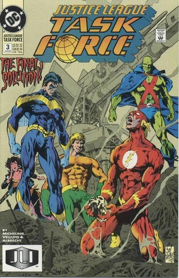 Justice League Task Force #3 cover