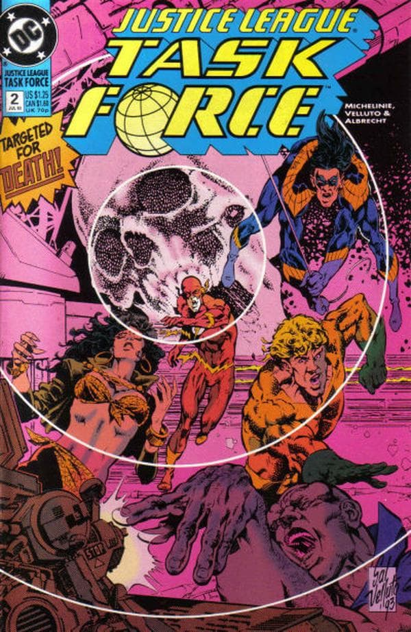 Justice League Task Force #2 cover