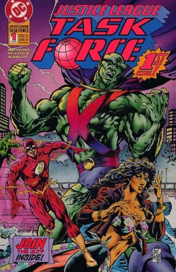 Justice League Task Force #1 cover