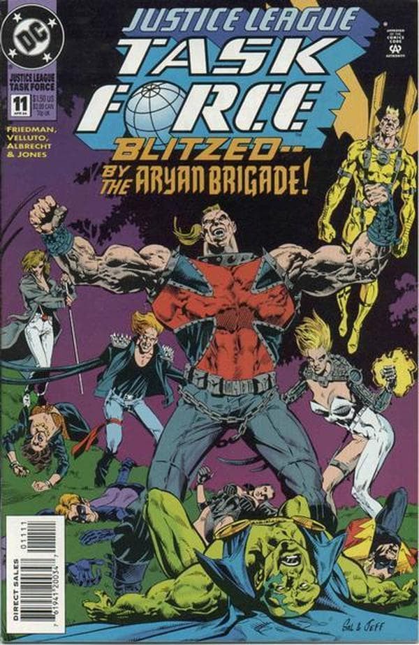 Justice League Task Force #11 cover