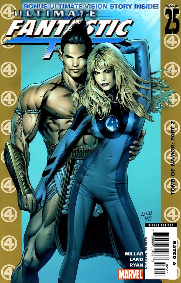 Ultimate Fantastic Four #25 cover