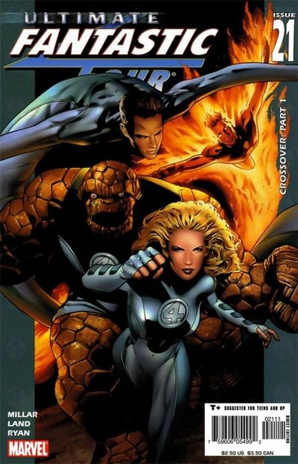 Ultimate Fantastic Four #21 cover