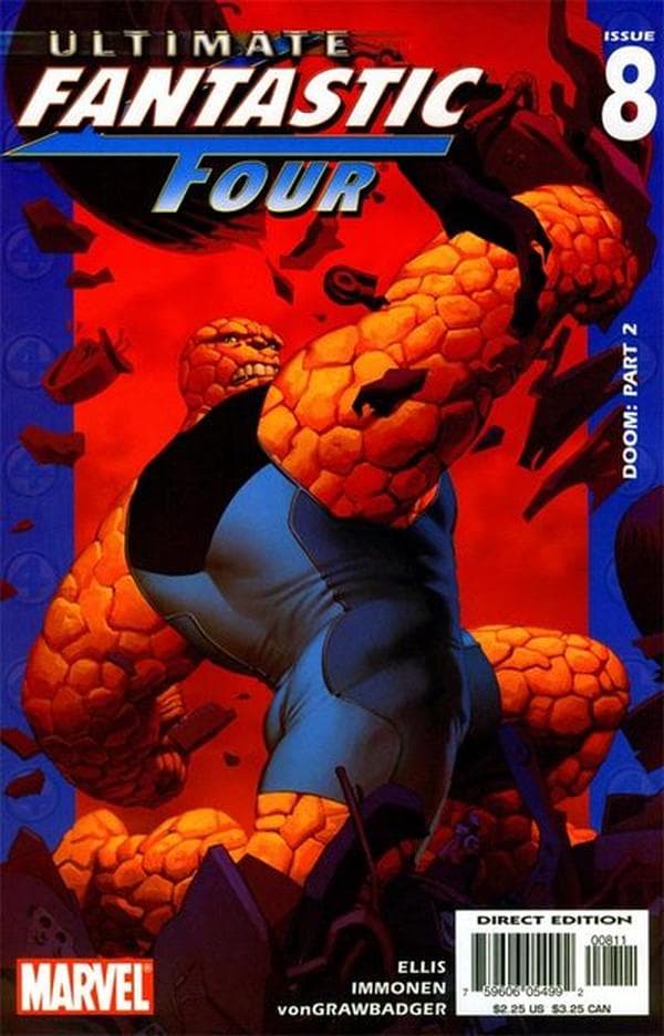 Ultimate Fantastic Four #8 cover