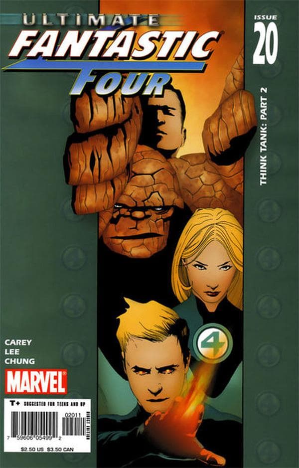 Ultimate Fantastic Four #20 cover