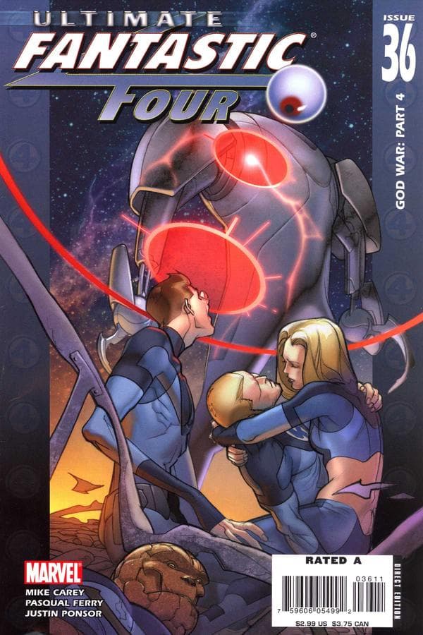 Ultimate Fantastic Four #36 cover