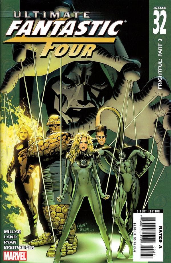 Ultimate Fantastic Four #32 cover