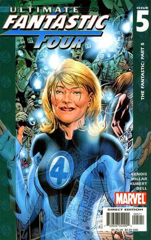 Ultimate Fantastic Four #5 cover