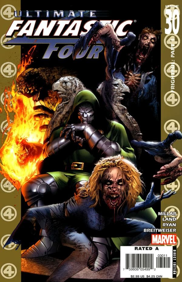 Ultimate Fantastic Four #30 cover
