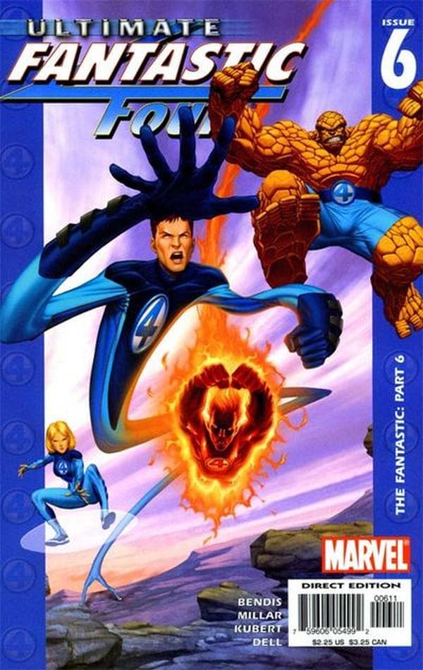 Ultimate Fantastic Four #6 cover