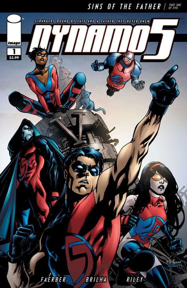 Dynamo 5: Sins of the Father #1 cover