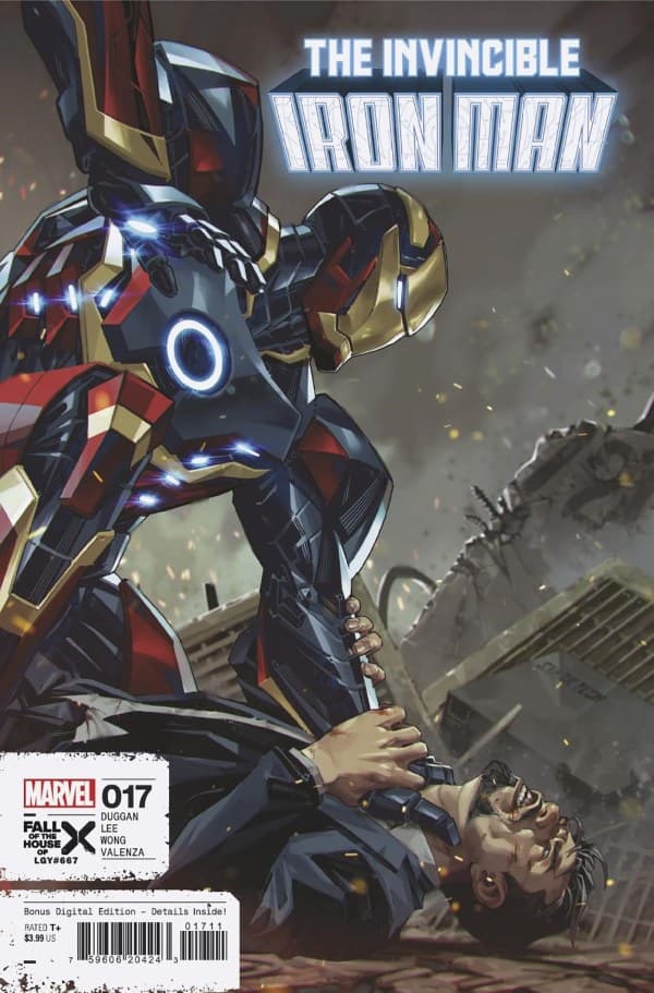 The Invincible Iron Man #17 cover