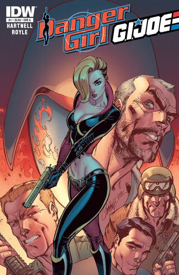 Danger Girl/G.I. Joe #1 cover