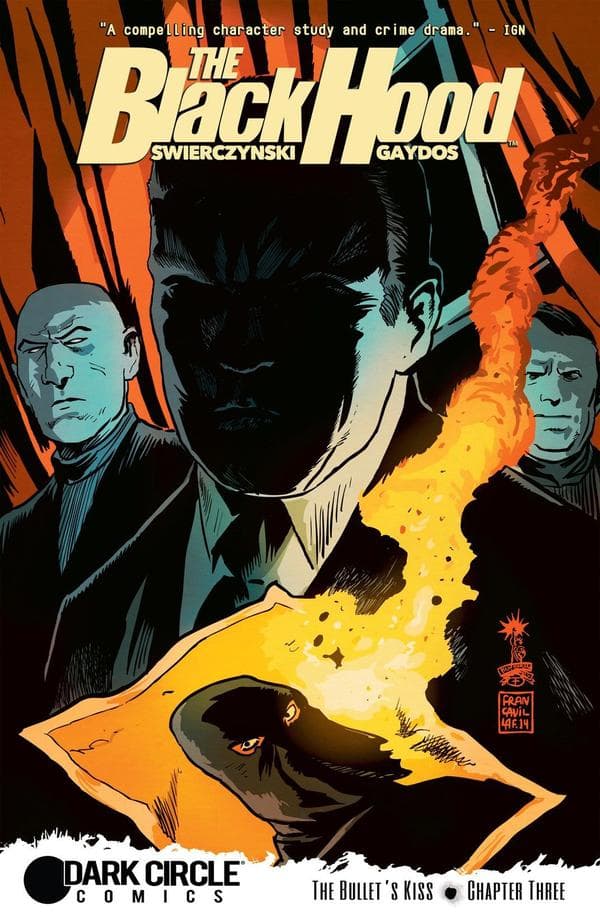 The Black Hood #3 cover