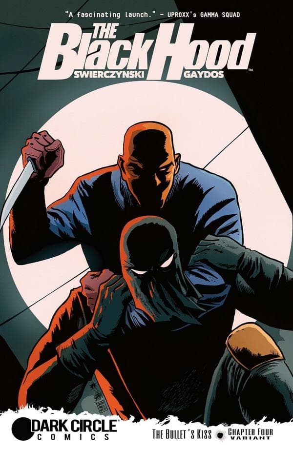The Black Hood #4 cover