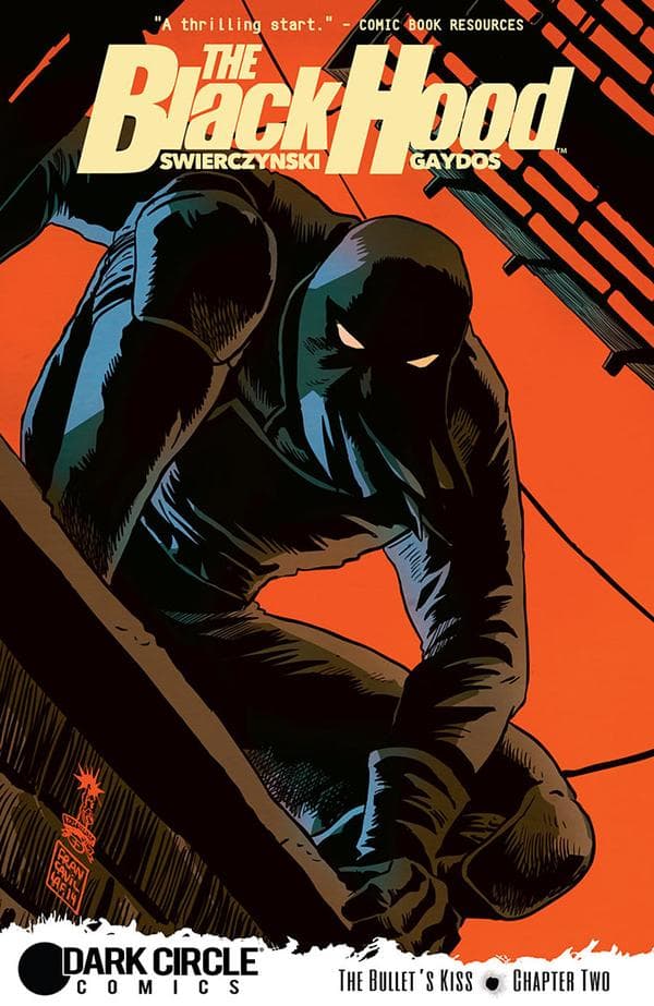 The Black Hood #2 cover