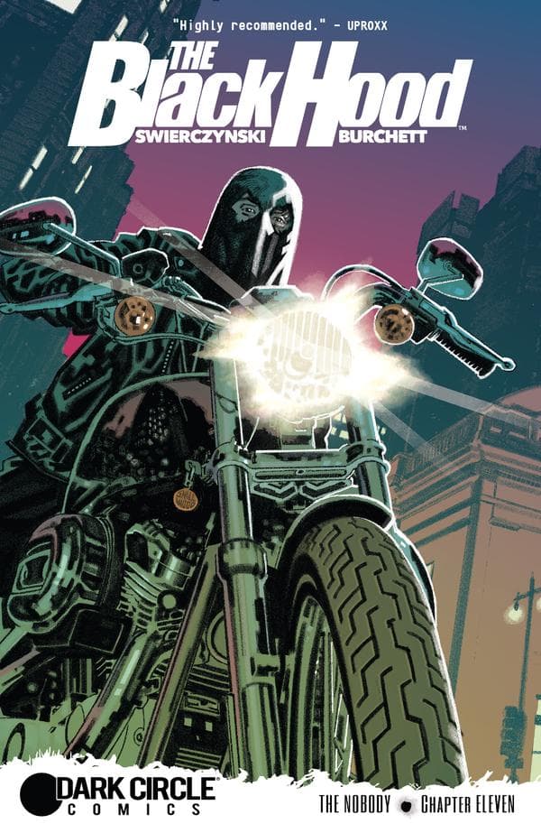 The Black Hood #11 cover