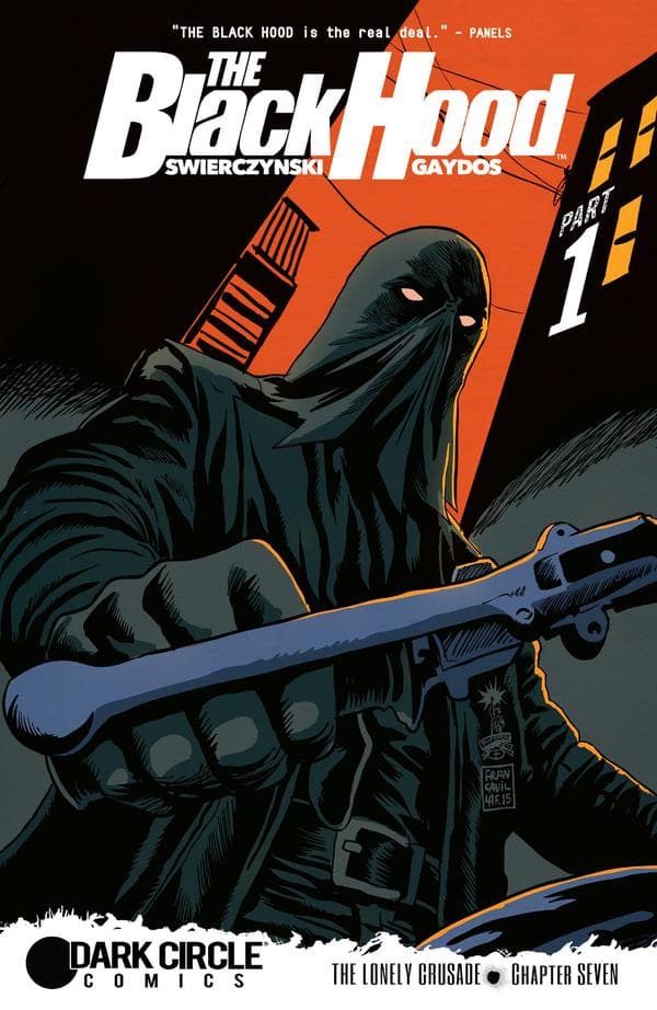 The Black Hood #7 cover