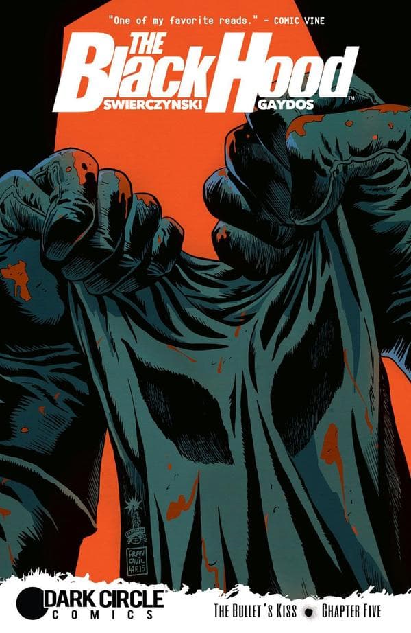 The Black Hood #5 cover