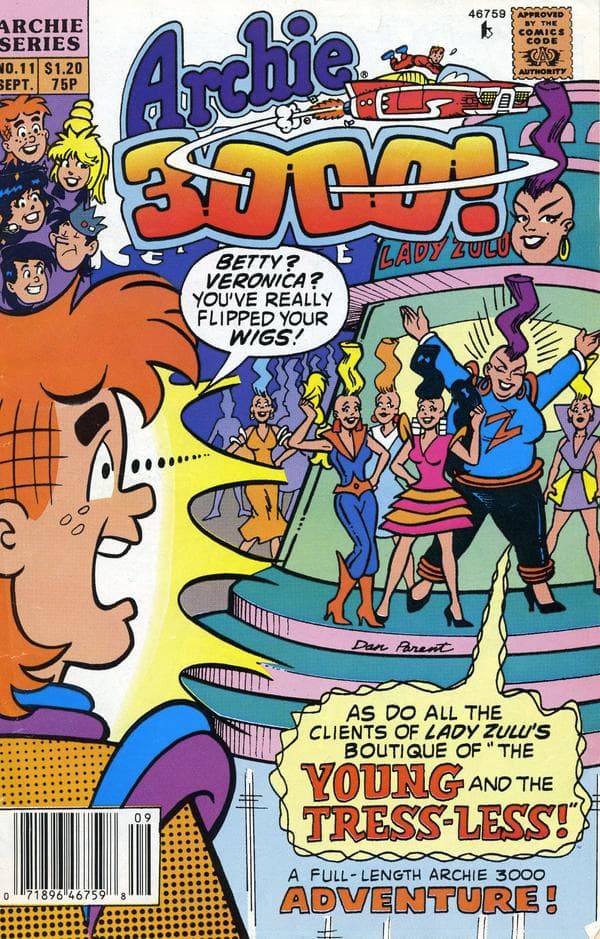 Archie 3000 #11 cover