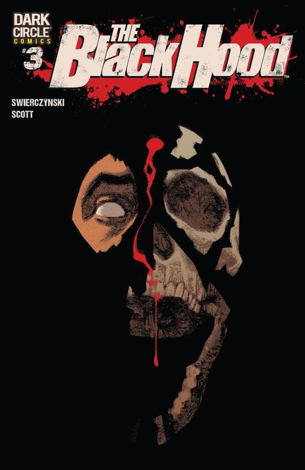 The Black Hood #3 cover