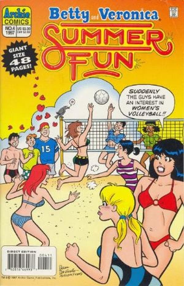 Betty And Veronica: Summer Fun #4 cover