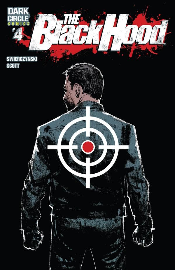 The Black Hood #4 cover