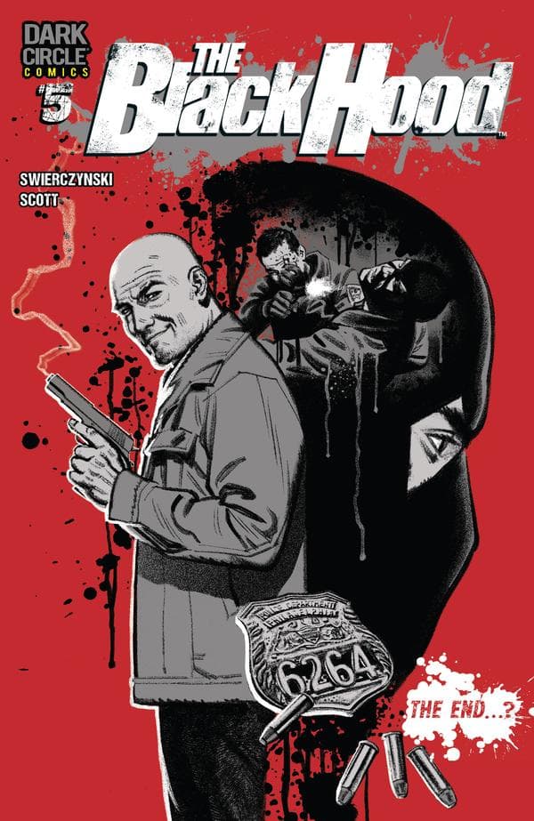 The Black Hood #5 cover
