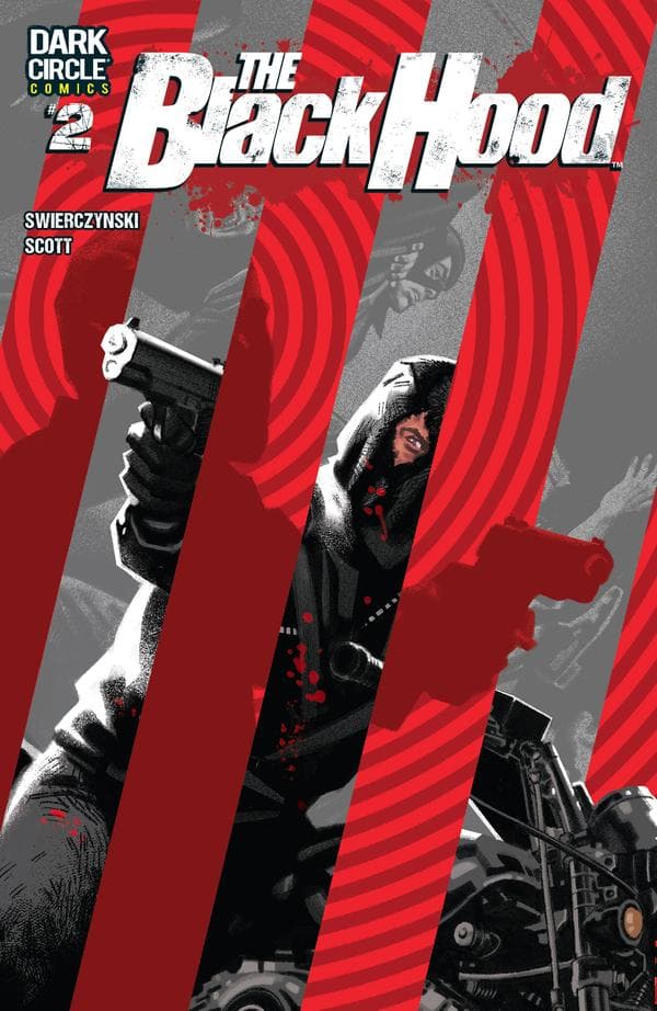 The Black Hood #2 cover