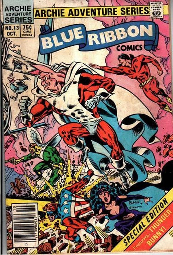 Blue Ribbon Comics #13 cover