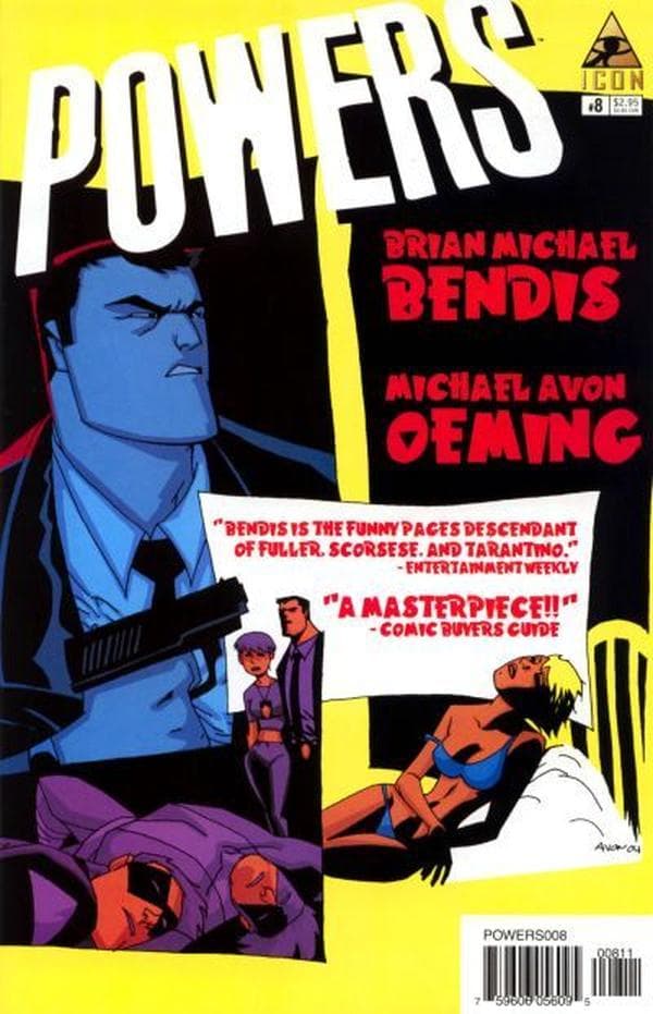 Powers #8 cover