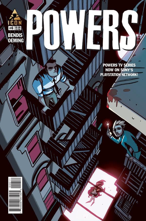 Powers #6 cover
