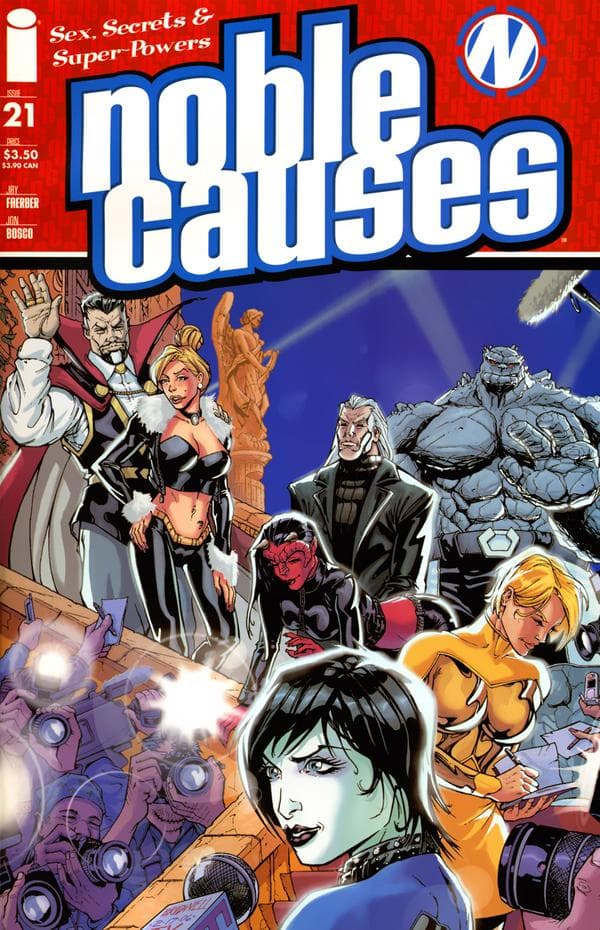 Noble Causes #21 cover