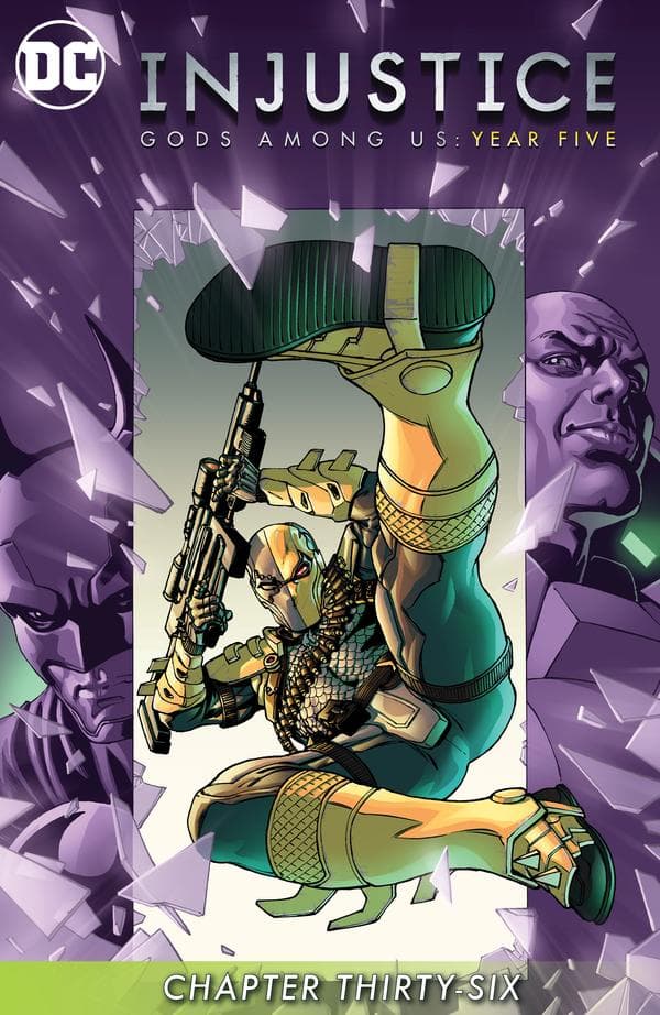 Injustice: Gods Among Us Year Five #36 cover