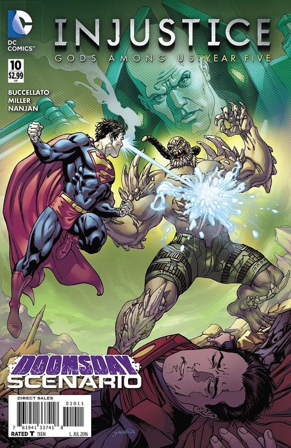 Injustice: Gods Among Us Year Five #10 cover