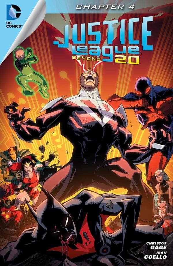 Justice League Beyond 2.0 #4 cover