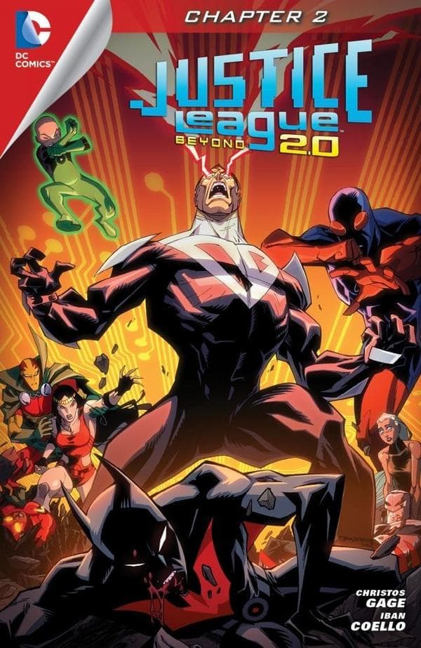 Justice League Beyond 2.0 #2 cover
