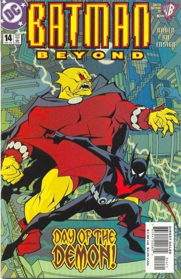 Batman Beyond #14 cover