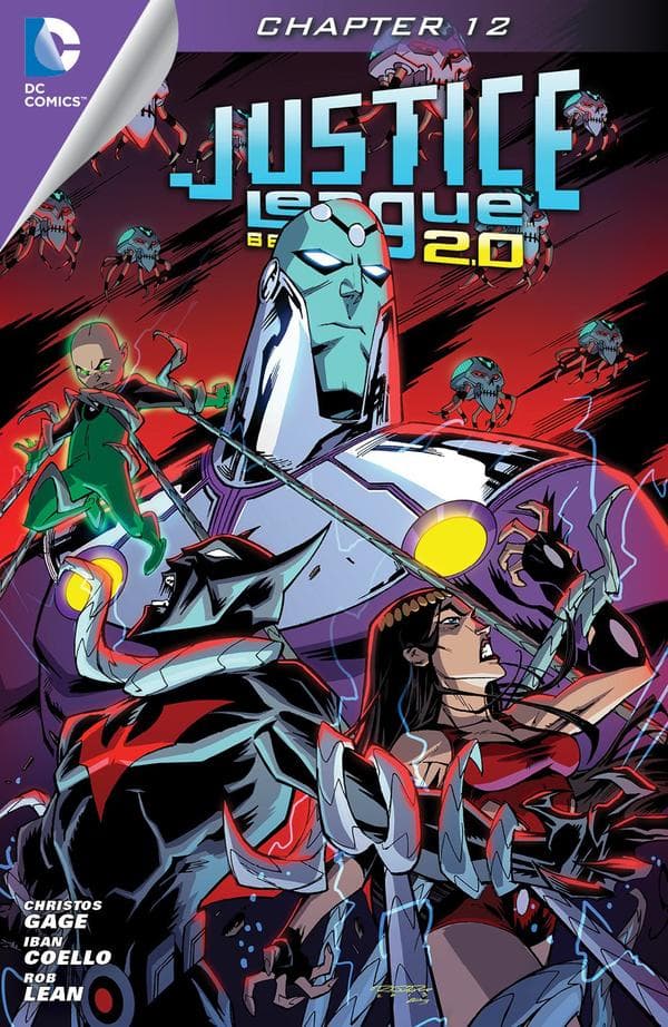 Justice League Beyond 2.0 #12 cover